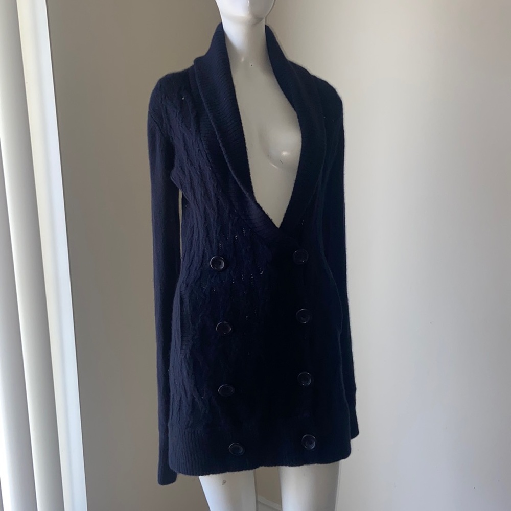 Ya Ya cashmere dark blue sweater